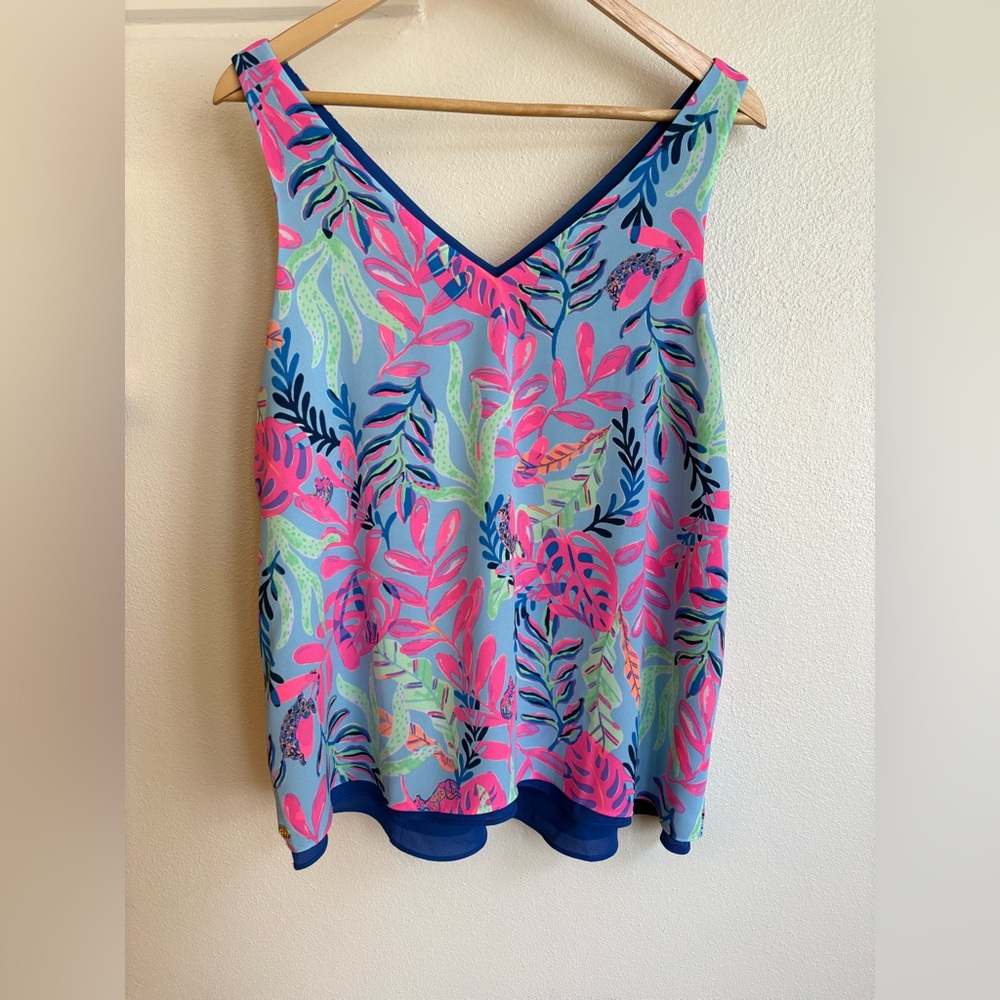 Lilly Pulitzer reversible tank
